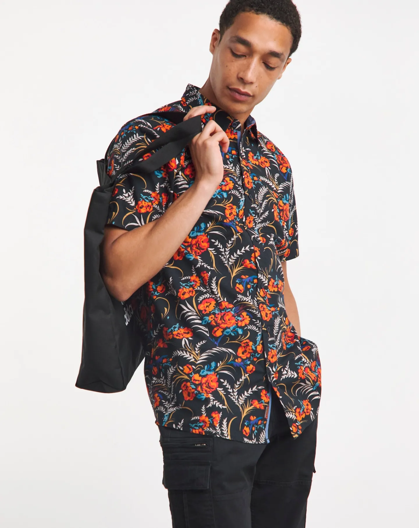 Joe Browns Fiery Fun Floral Shirt Long Length