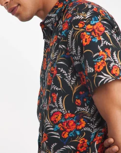 Joe Browns Fiery Fun Floral Shirt Long Length