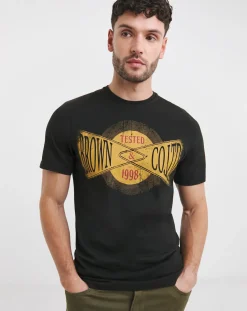 Joe Browns Graphic T-Shirt Long Length