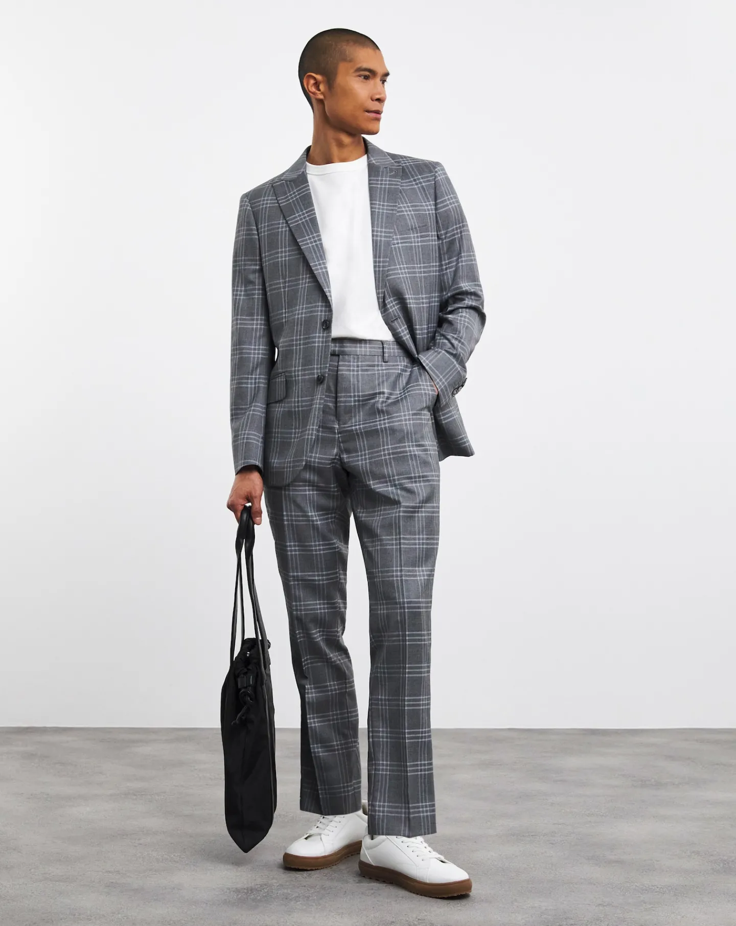 Joe Browns Grey Check Suit Jacket