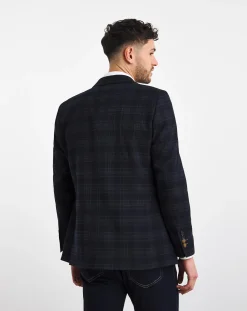Joe Browns Navy Check Suit Jacket