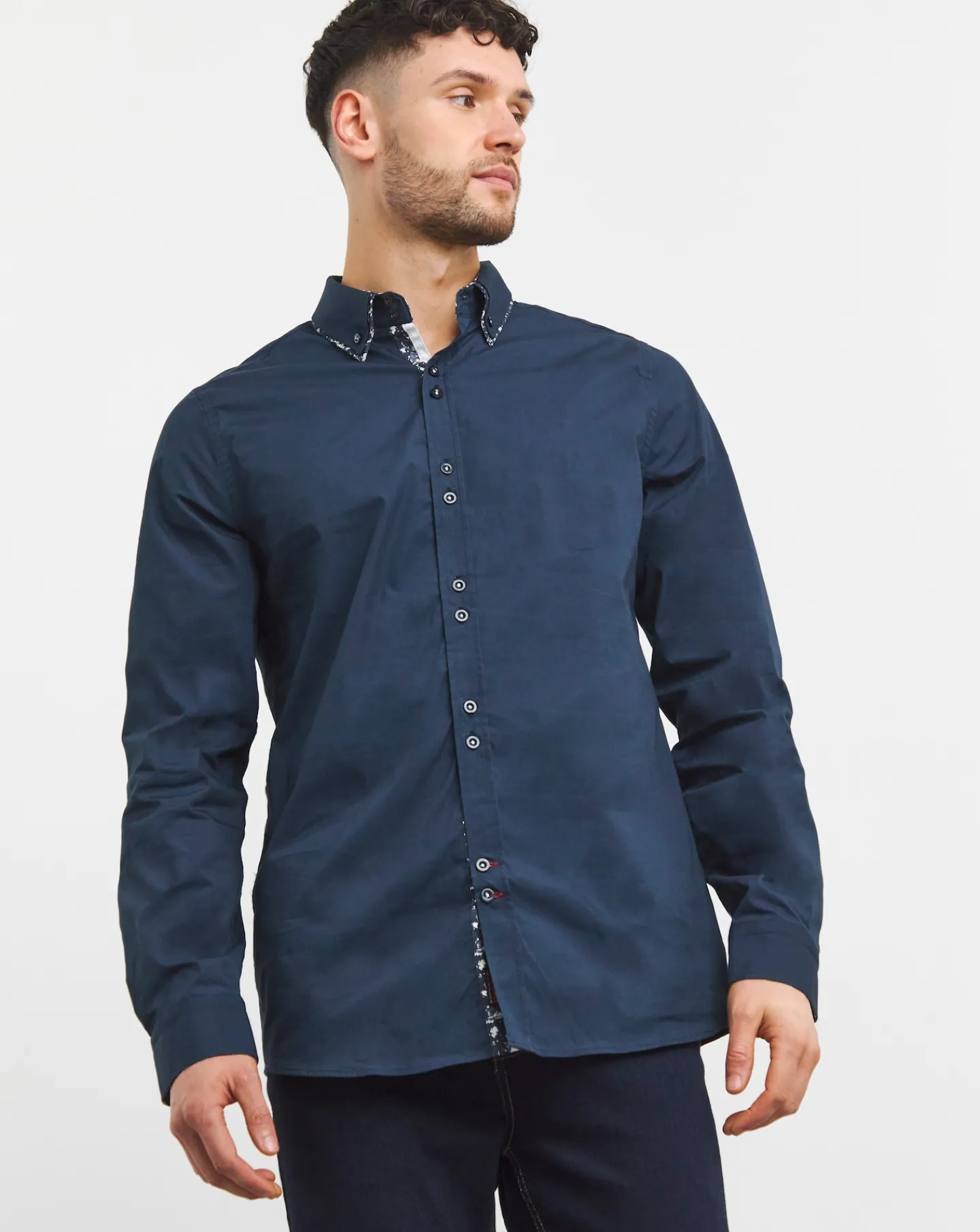 Joe Browns Double Collar Shirt Long