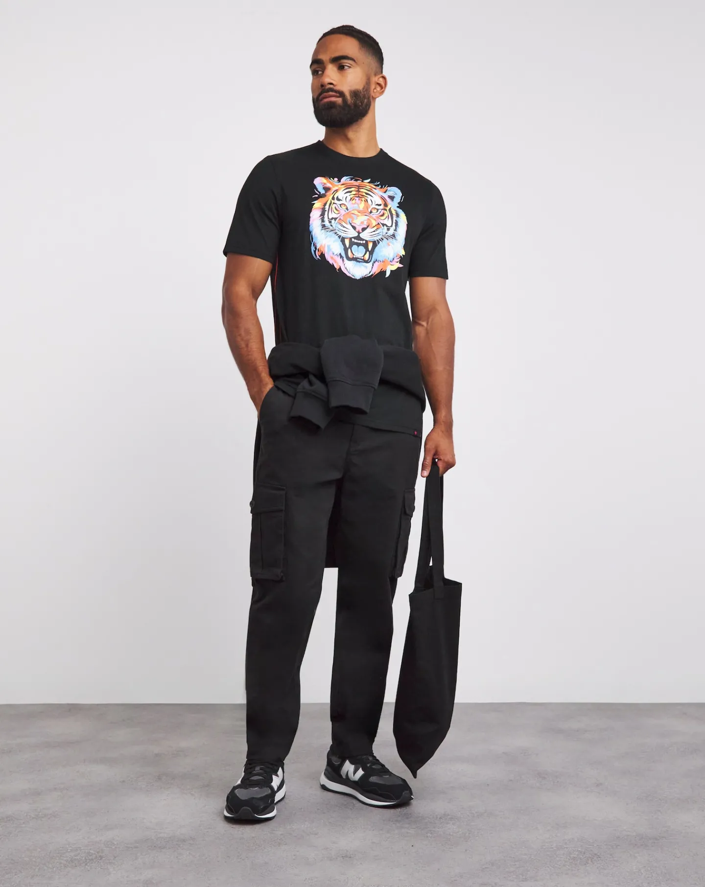 Joe Browns Paint Drip Tiger Graphic T-Shirt