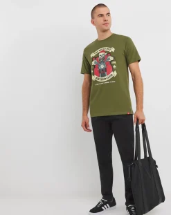 Joe Browns Santa`s Ride T-Shirt Long Length