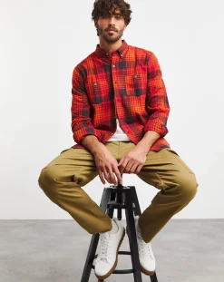 Jacamo Joe Browns Loving Check Shirt Long Length