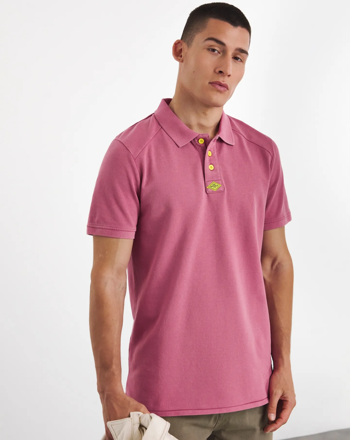 Joe Browns Washed Bright Polo Long Length