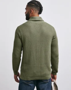 Jacamo Fisherman Shawl Neck Cardigan