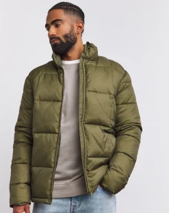 Jacamo Square Quilt Puffer Jacket