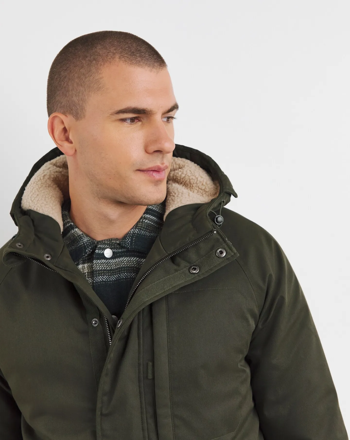 Jacamo Water Resistant Borg Lined Parka