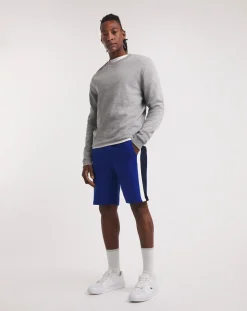 Lacoste Blue Colourblock Sweat Shorts