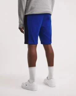 Lacoste Blue Colourblock Sweat Shorts