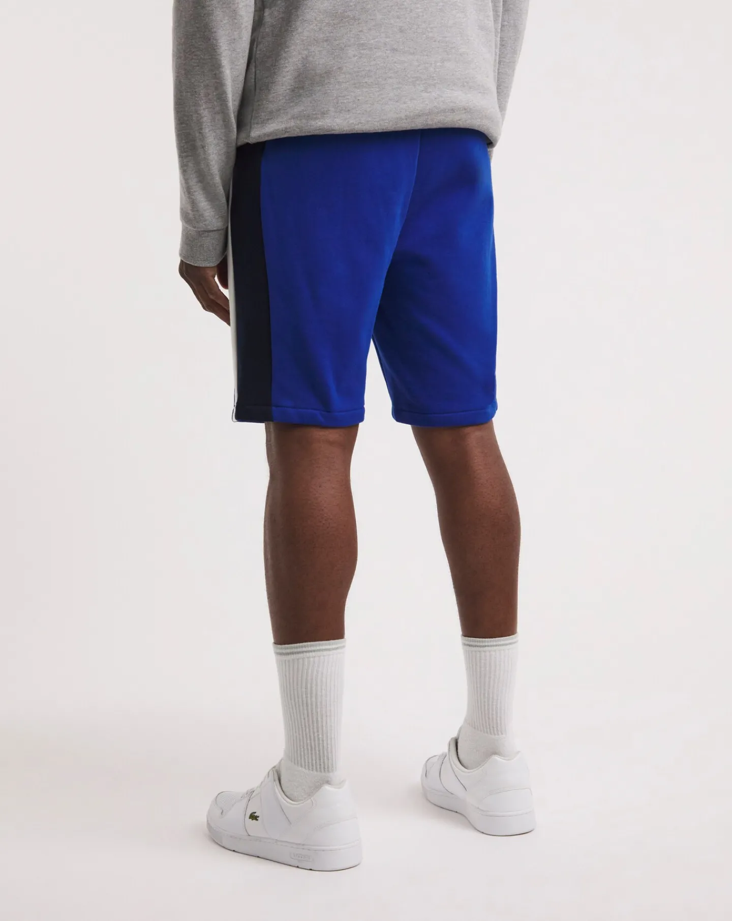 Lacoste Blue Colourblock Sweat Shorts