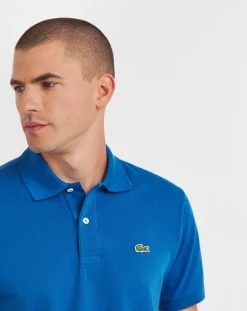 Lacoste Classic Bright Blue Short Sleeved Polo