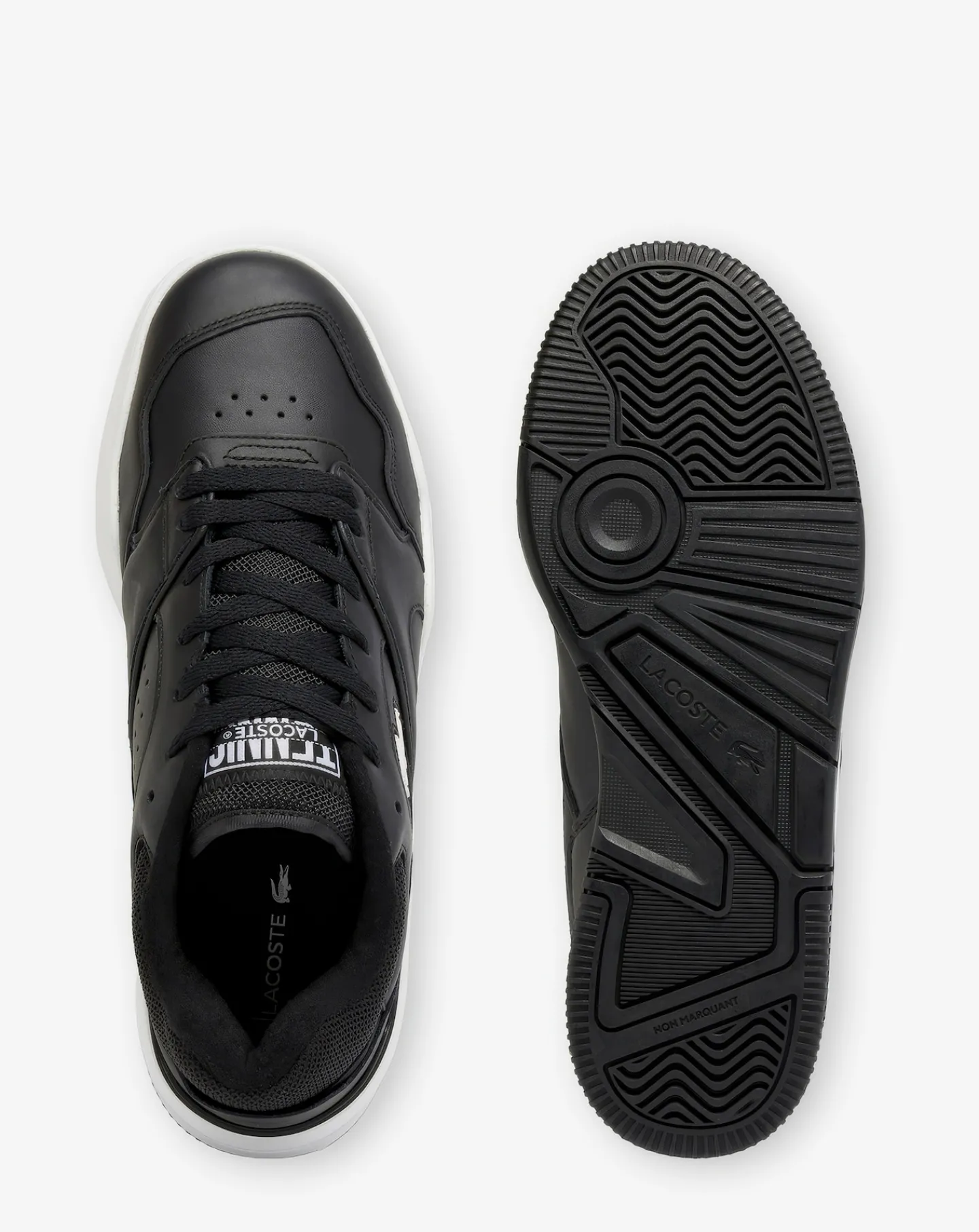 Lacoste Lineshot Black Trainers