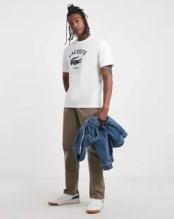 Lacoste Short Sleeve Large Logo T-Shirt