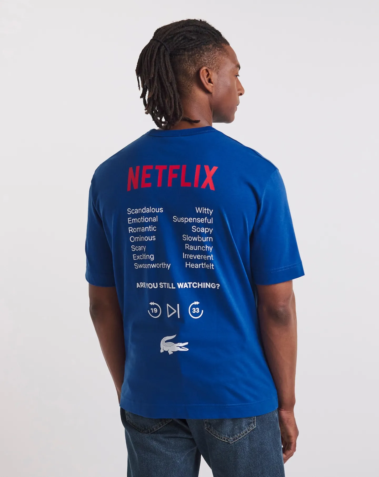Lacoste X Netflix Logo T-Shirt