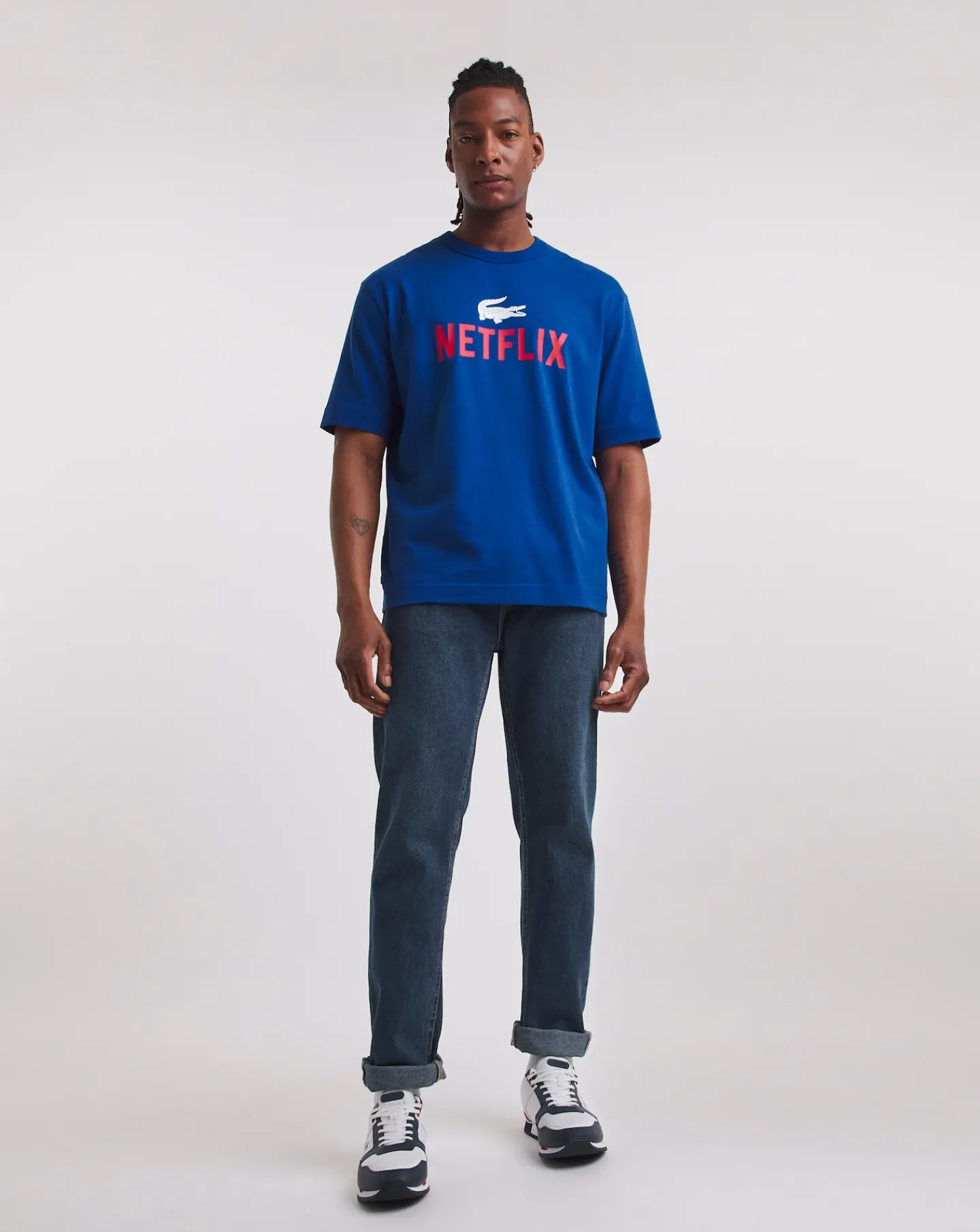 Lacoste X Netflix Logo T-Shirt