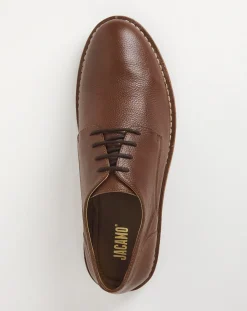 Jacamo Leather Milled Desert Shoe Wide Fit
