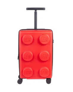 LEGO Brick 2x3 Trolley Suitcase - Bright Red