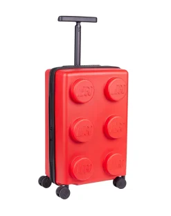 LEGO Brick 2x3 Trolley Suitcase - Bright Red