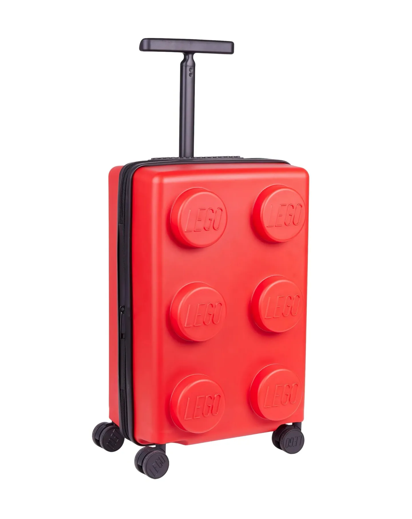 LEGO Brick 2x3 Trolley Suitcase - Bright Red