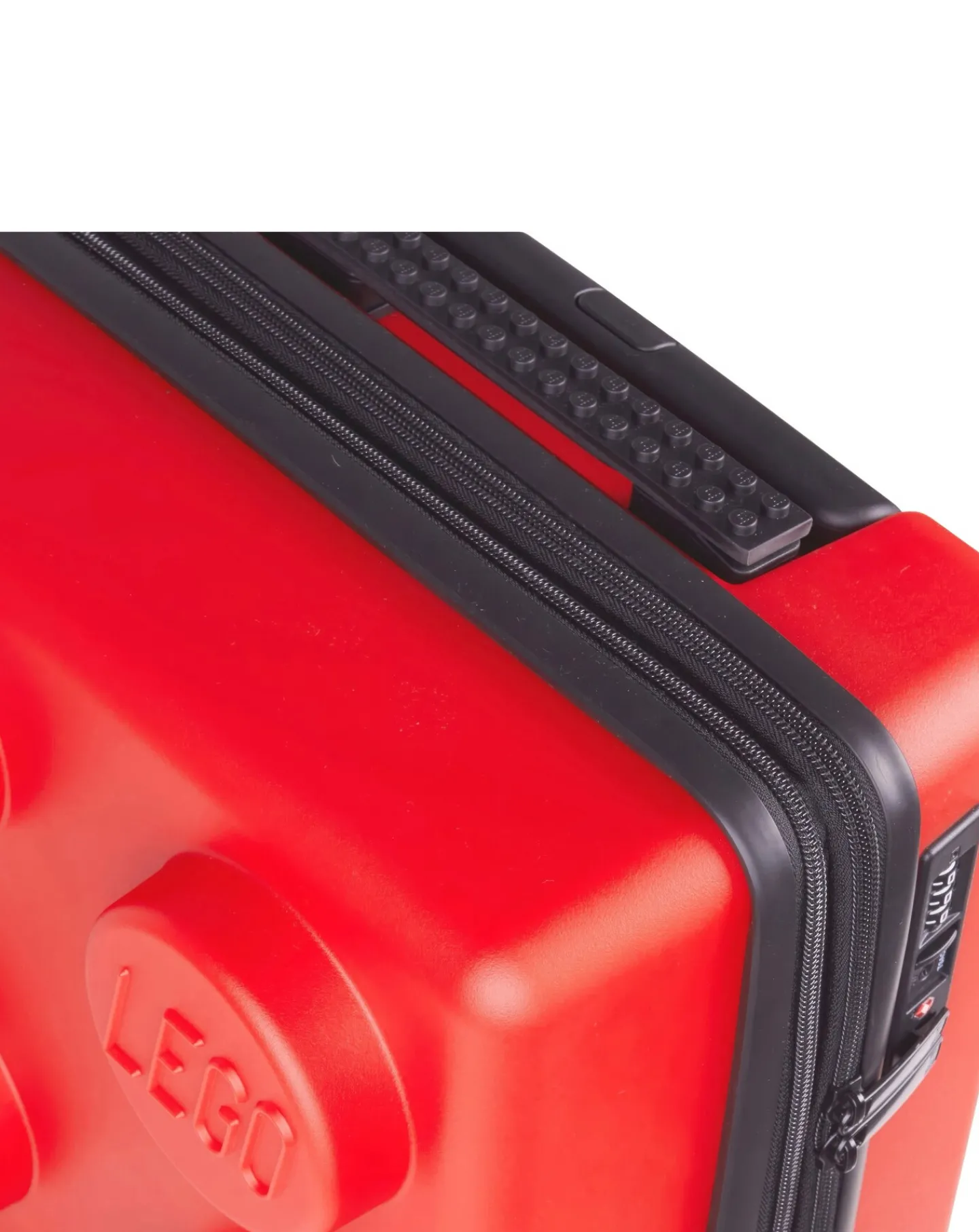 LEGO Brick 2x3 Trolley Suitcase - Bright Red