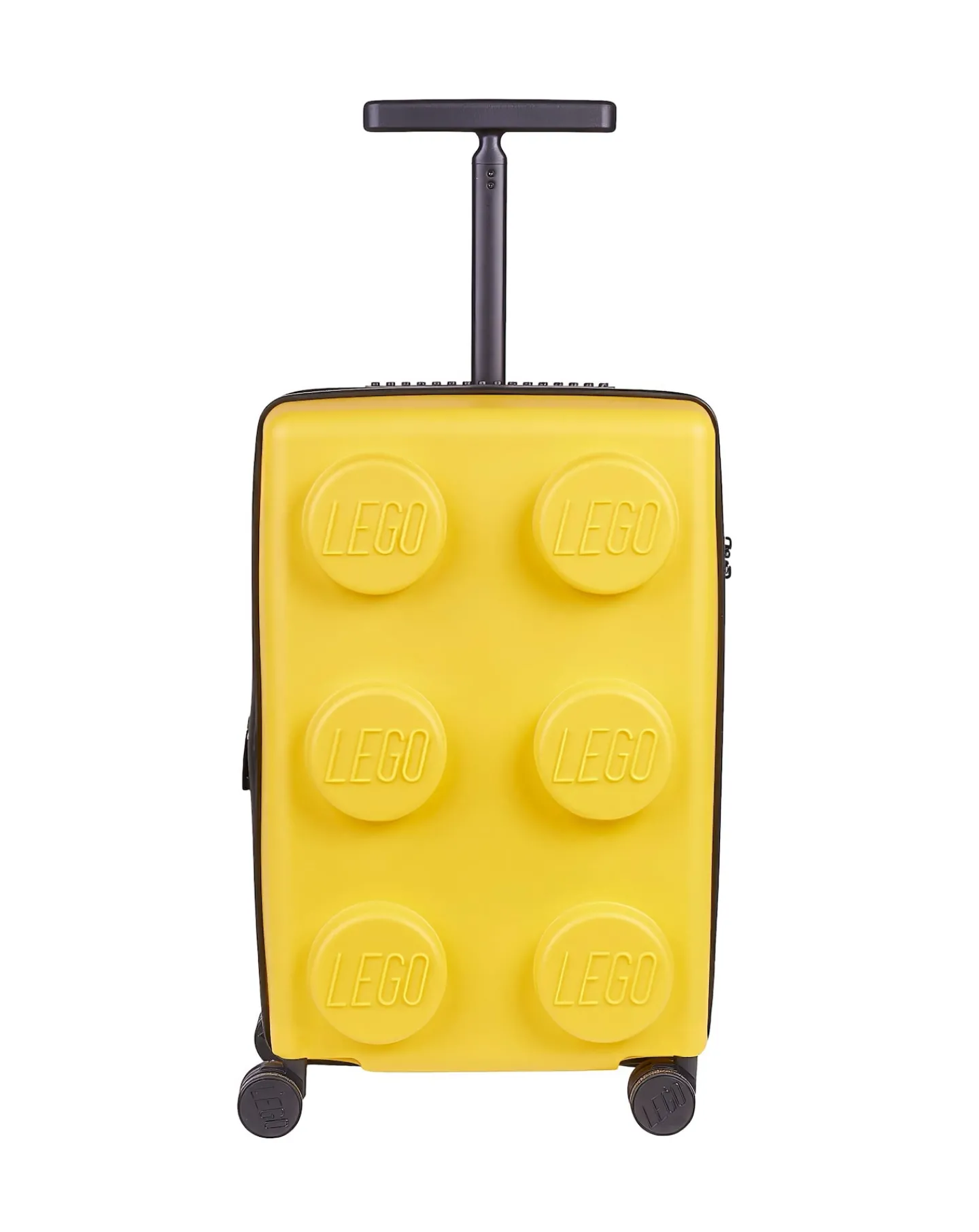 LEGO Brick 2x3 Trolley Suitcase - Bright Yellow