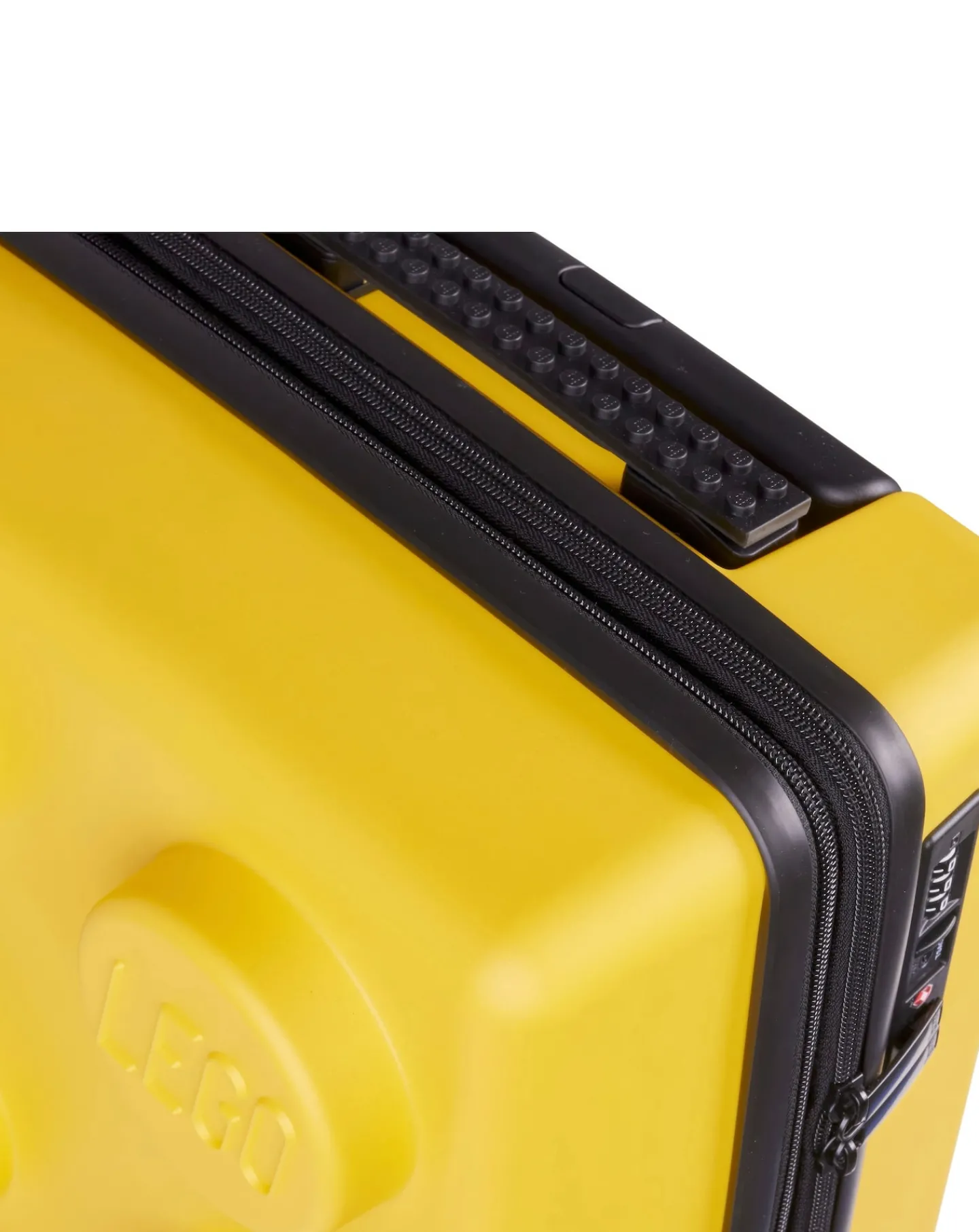 LEGO Brick 2x3 Trolley Suitcase - Bright Yellow