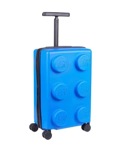 LEGO Brick 2x3 Trolley Suitcase - Bright Blue