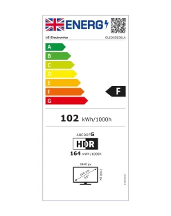 LG OLED65B36LA 65in OLED 4K UHD HDR Smart Freeview TV
