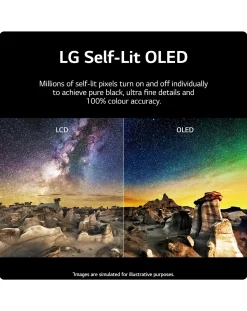LG 42" OLED42C34LA Smart 4K UHD HDR OLED Freeview TV