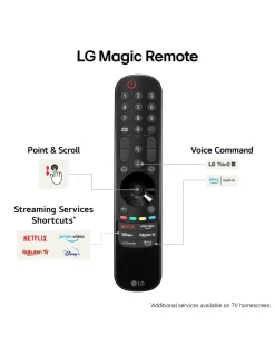 LG 43UT80006LA 43in LED 4K UHD HDR ThinQ Smart TV