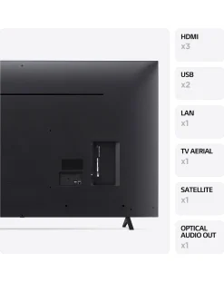 LG 65UT80006LK 65in LED 4K UHD HDR ThinQ Smart TV