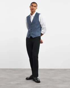 Jacamo Light Donegal Regular Fit Waistcoat