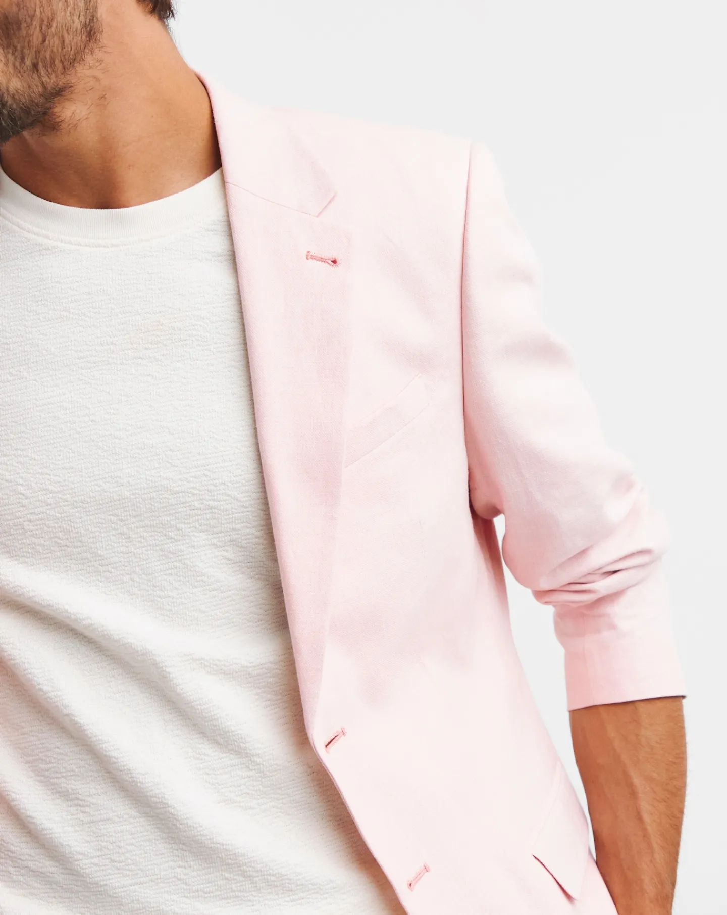 Jacamo Linen Blend Regular Fit Blazer