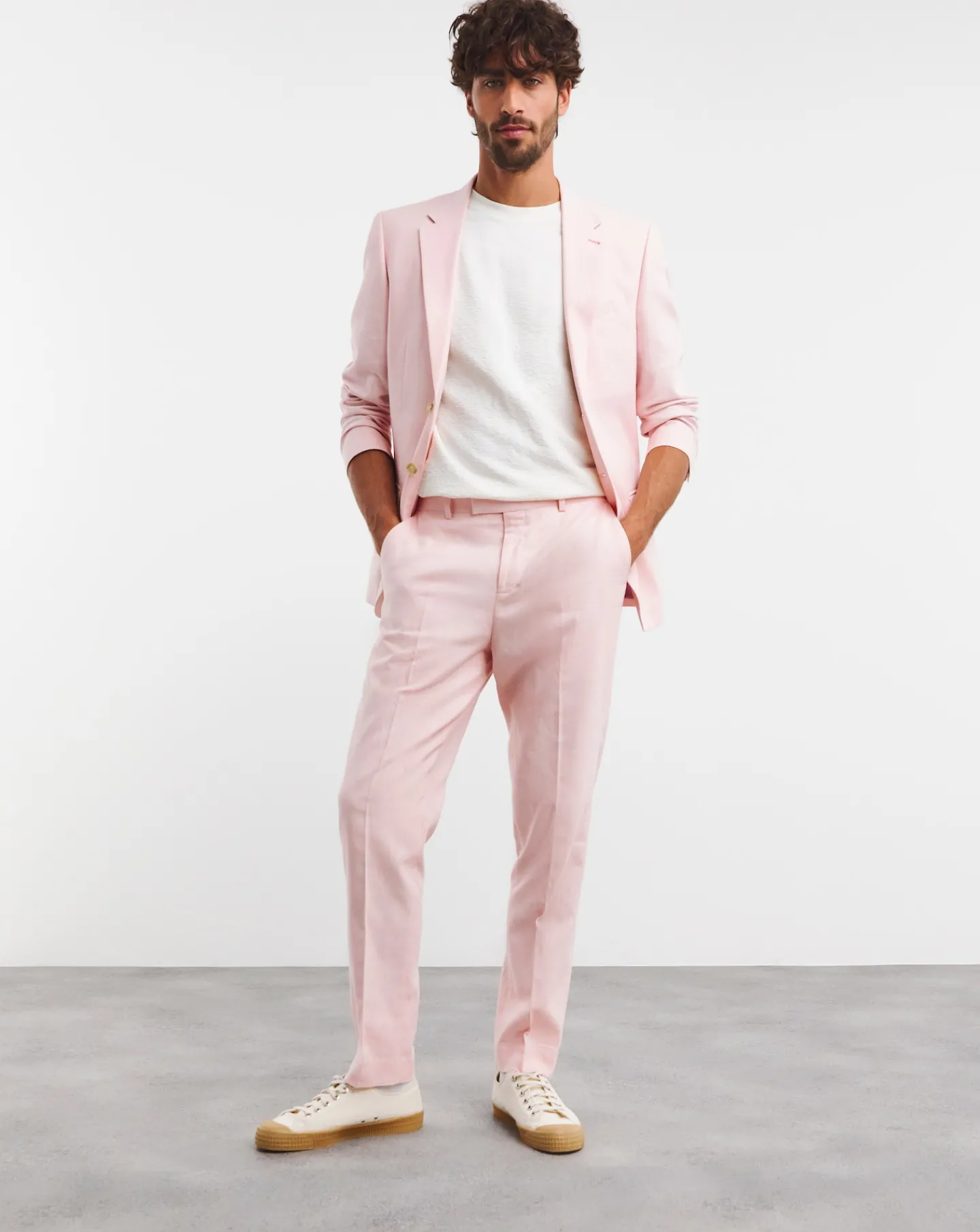 Jacamo Linen Blend Regular Fit Blazer