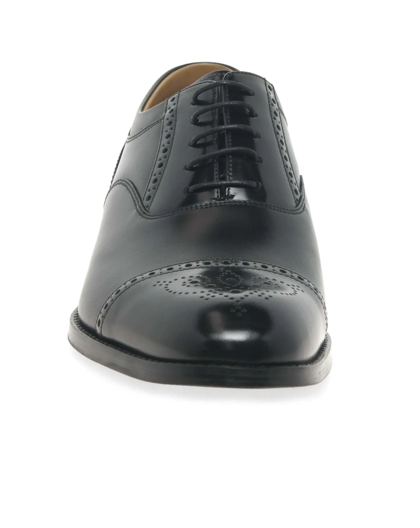 Loake Woodstock Wide Fit Half Brogues