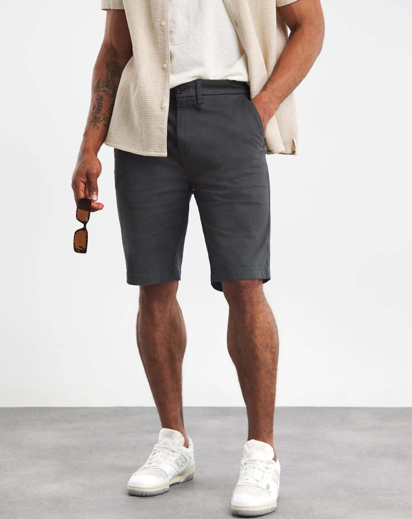 Jacamo Long Length Chino Short