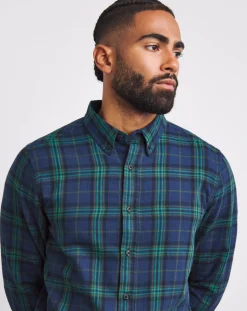 Jacamo Long Sleeve Button Down Check Shirt