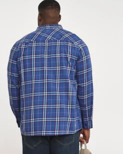 Jacamo Long Sleeve Button Down Check Shirt