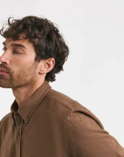 Jacamo Long Sleeve Button Down Flannel Shirt