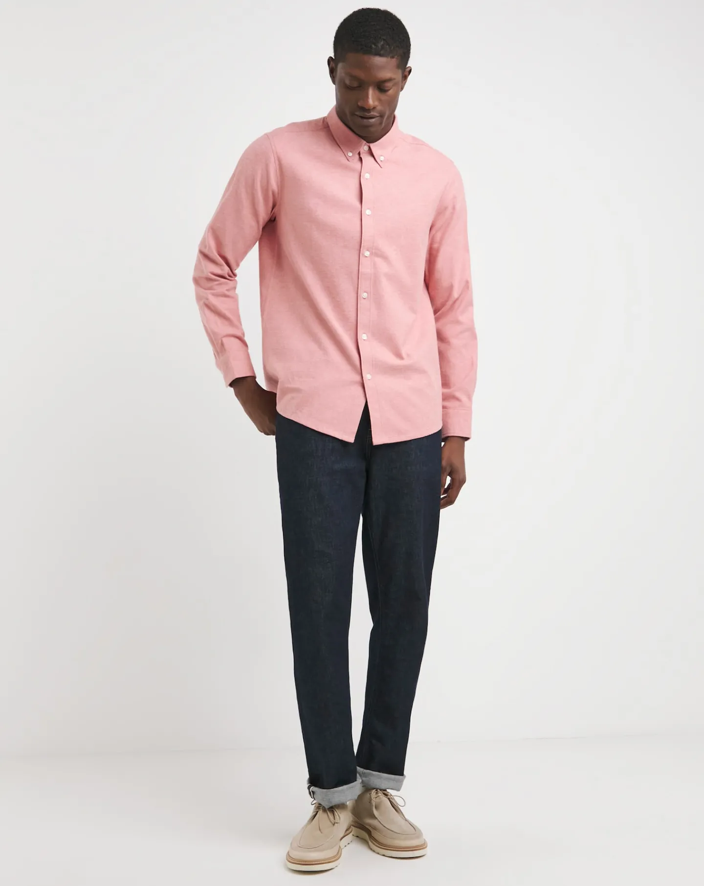 Jacamo Long Sleeve Button Down Grindle Shirt