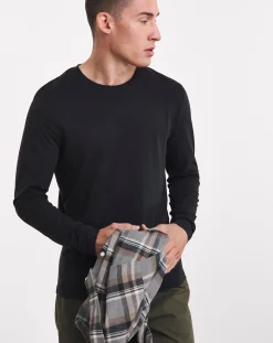 Jacamo Long Sleeve Crew Neck T-Shirt Long