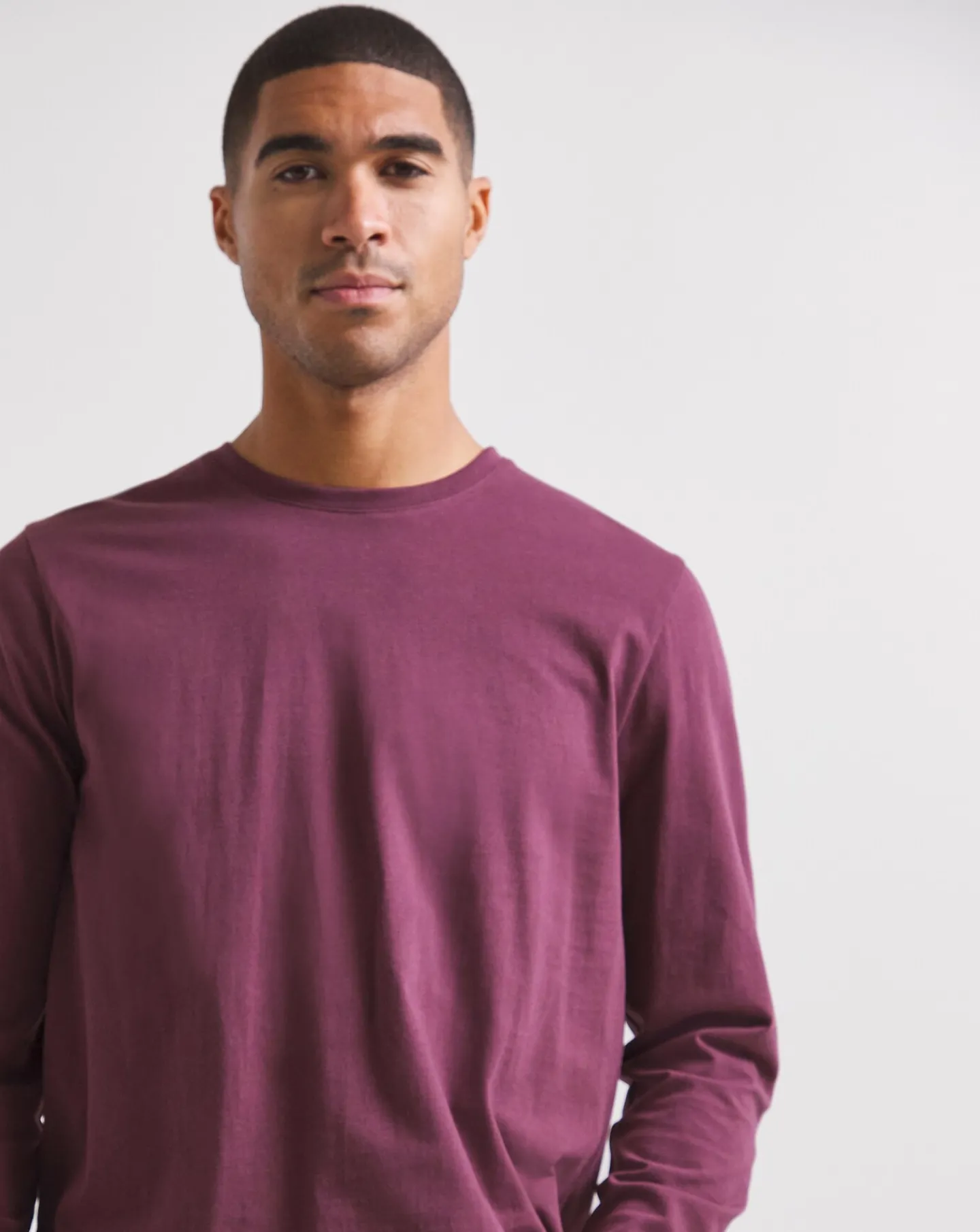 Jacamo Long Sleeve Crew Neck T-Shirt Long