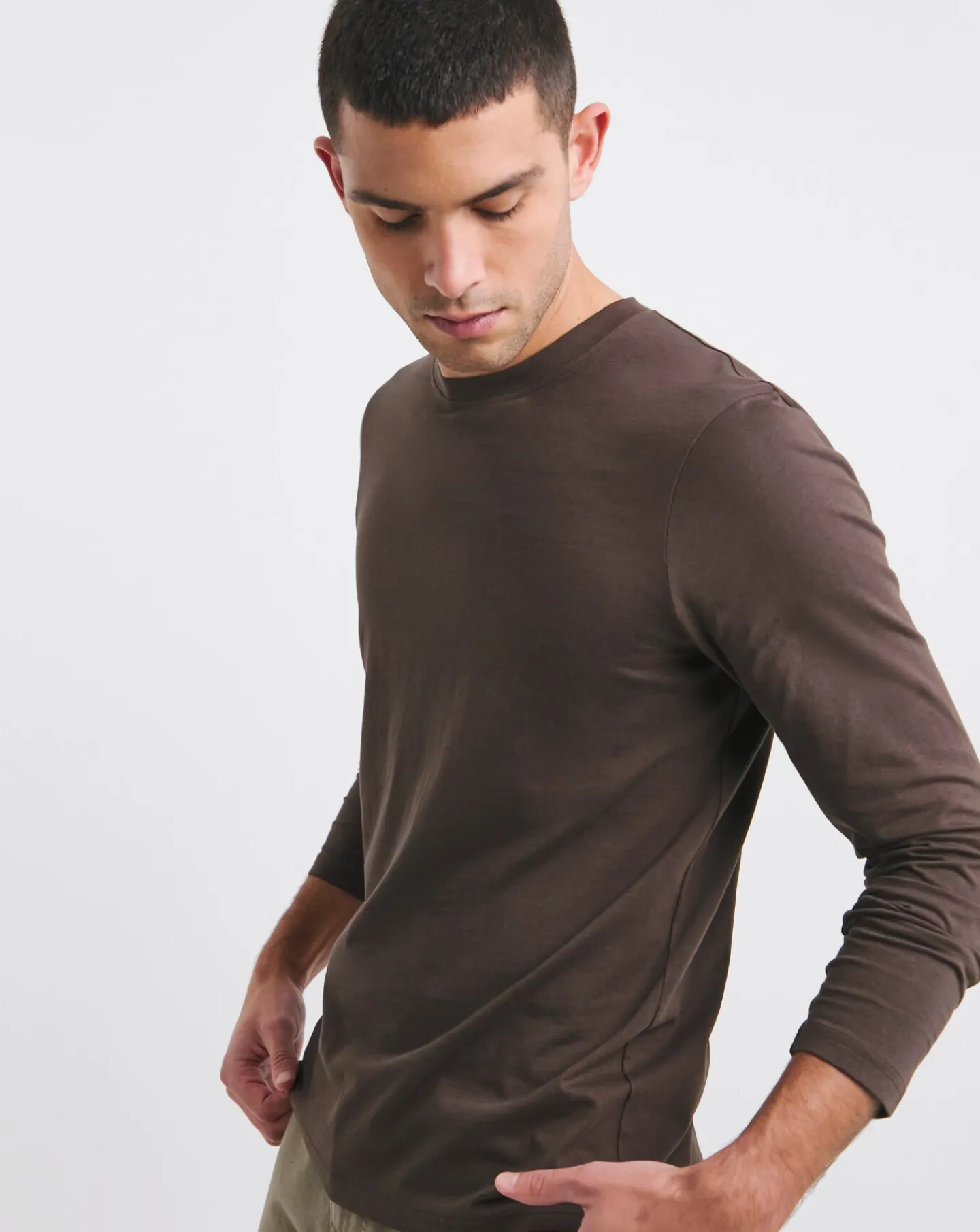 Jacamo Long Sleeve Crew T-Shirt Long