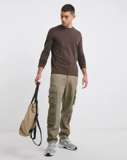 Jacamo Long Sleeve Crew T-Shirt Long