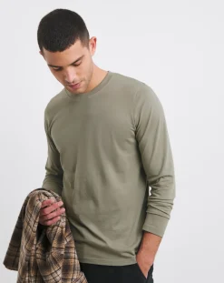 Jacamo Long Sleeve Crew T-Shirt Long
