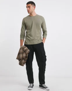 Jacamo Long Sleeve Crew T-Shirt Long