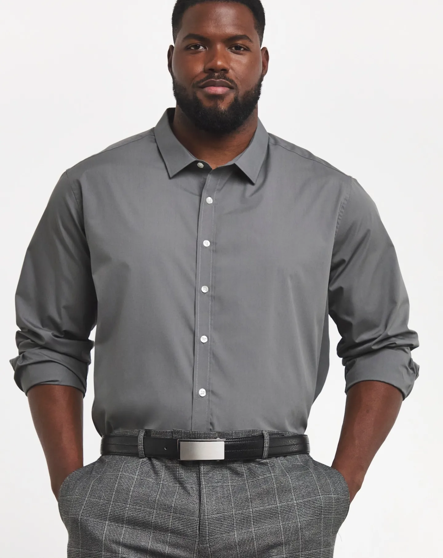 Jacamo Long Sleeve Formal Shirt Long