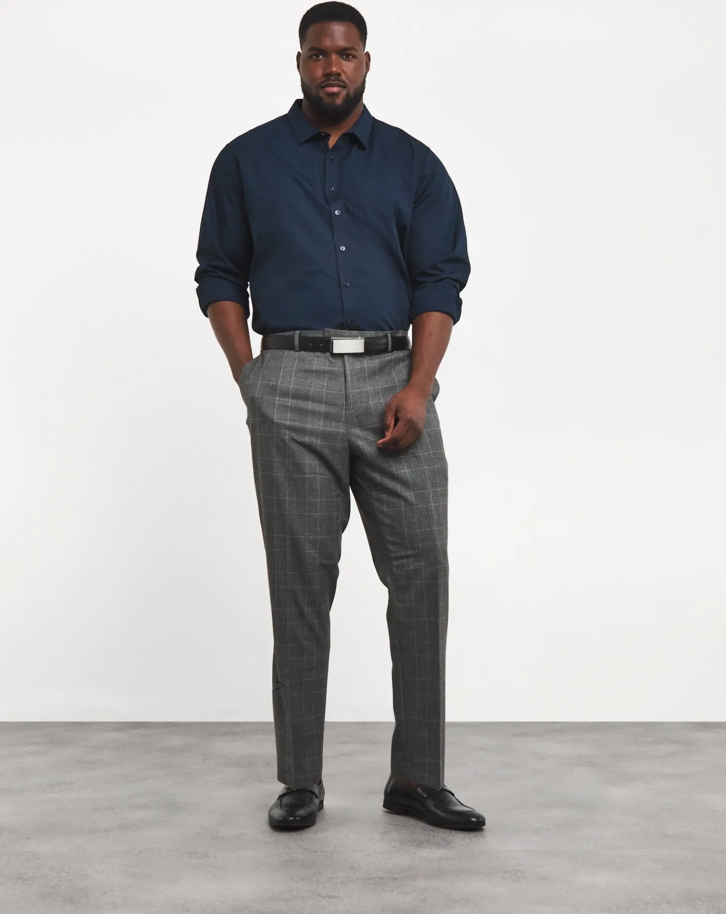 Jacamo Long Sleeve Formal Shirt Regular